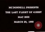 Image of F-4J crash 15557 MAC 2833 Saint Louis Missouri USA, 1968, second 5 stock footage video 65675045368