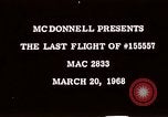 Image of F-4J crash 15557 MAC 2833 Saint Louis Missouri USA, 1968, second 7 stock footage video 65675045368