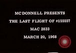 Image of F-4J crash 15557 MAC 2833 Saint Louis Missouri USA, 1968, second 8 stock footage video 65675045368