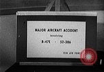 Standbild große Flugzeuge Unfällen United States USA, 1955, aus Sekunde 1 historischem Filmmaterial Videoclip 65675045370