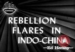 Image of rebel -held town Hanoi Vietnam, 1947, second 4 stock footage video 65675045371