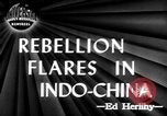 Image of rebel -held town Hanoi Vietnam, 1947, second 6 stock footage video 65675045371
