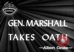 Image of General George Marshall Washington DC USA, 1947, second 4 stock footage video 65675045373
