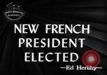 Image of new French President Paris France, 1947, second 5 stock footage video 65675045374