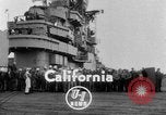 Standbild Besatzungsmitglieder Blut spenden San Francisco California USA, 1951, aus Sekunde 3 historischem Filmmaterial Videoclip 65675045381