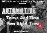 Image of automotive trials United States USA, 1951, second 5 stock footage video 65675045382