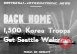 Standbild GIs zurück Seattle Washington USA, 1951, aus Sekunde 13 historischem Filmmaterial Videoclip 65675045394