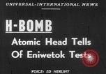 Image of Gordon Dean Washington DC USA, 1952, second 14 stock footage video 65675045404