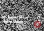 Standbild Fußballspiel United States USA, 1952, aus Sekunde 7 historischem Filmmaterial Videoclip 65675045409