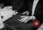 Image of elections Saarland Germany, 1952, second 47 stock footage video 65675045411