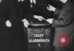 Image of elections Saarland Germany, 1952, second 60 stock footage video 65675045411