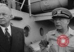 Image of President Dwight D Eisenhower Pacific Ocean, 1952, second 14 stock footage video 65675045421