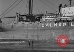 Image of The SS Yorkmar aground on beach Grays Harbor Washington USA, 1952, second 11 stock footage video 65675045422