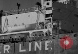 Image of The SS Yorkmar aground on beach Grays Harbor Washington USA, 1952, second 14 stock footage video 65675045422
