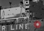Image of The SS Yorkmar aground on beach Grays Harbor Washington USA, 1952, second 15 stock footage video 65675045422
