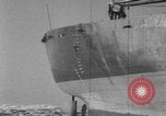 Image of The SS Yorkmar aground on beach Grays Harbor Washington USA, 1952, second 27 stock footage video 65675045422