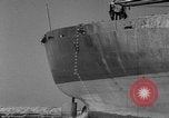 Image of The SS Yorkmar aground on beach Grays Harbor Washington USA, 1952, second 29 stock footage video 65675045422