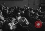 Image of Christmas greeting recorded for American soldiers overseas California United States USA, 1952, second 6 stock footage video 65675045424