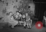 Image of Christmas greeting recorded for American soldiers overseas California United States USA, 1952, second 13 stock footage video 65675045424