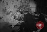 Image of Christmas greeting recorded for American soldiers overseas California United States USA, 1952, second 20 stock footage video 65675045424