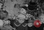 Image of Christmas greeting recorded for American soldiers overseas California United States USA, 1952, second 25 stock footage video 65675045424