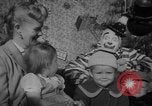 Image of Christmas greeting recorded for American soldiers overseas California United States USA, 1952, second 27 stock footage video 65675045424