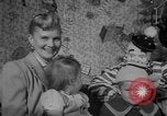 Image of Christmas greeting recorded for American soldiers overseas California United States USA, 1952, second 28 stock footage video 65675045424