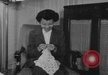 Image of National needlework championship New York United States USA, 1952, second 13 stock footage video 65675045425