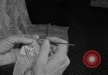 Image of National needlework championship New York United States USA, 1952, second 31 stock footage video 65675045425