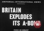 Image essai de bombe atomique Monte Bello Australie, 1952, de la seconde 6 séquences d'archives historiques vidéo 65675045427