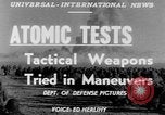 Immagine di La bomba atomica il test Camp Desert Rock Nevada USA, 1952, secondo 3 filmato di repertorio 65675045432