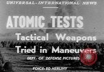 Immagine di La bomba atomica il test Camp Desert Rock Nevada USA, 1952, secondo 4 filmato di repertorio 65675045432