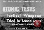 Immagine di La bomba atomica il test Camp Desert Rock Nevada USA, 1952, secondo 5 filmato di repertorio 65675045432