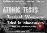 Immagine di La bomba atomica il test Camp Desert Rock Nevada USA, 1952, secondo 6 filmato di repertorio 65675045432