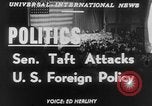 Image of Robert A Taft New York United States USA, 1952, second 3 stock footage video 65675045435