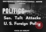Image of Robert A Taft New York United States USA, 1952, second 4 stock footage video 65675045435