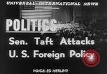 Image of Robert A Taft New York United States USA, 1952, second 5 stock footage video 65675045435