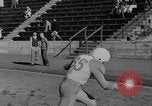 Standbild Tacoma Muskel Bowl Football Spiel Washington State United States USA, 1953, aus Sekunde 32 historischem Filmmaterial Videoclip 65675045451
