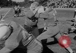 Standbild Tacoma Muskel Bowl Football Spiel Washington State United States USA, 1953, aus Sekunde 41 historischem Filmmaterial Videoclip 65675045451