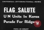Standbild General Matthew Ridgway kommentiert Korea, 1953, aus Sekunde 18 historischem Filmmaterial Videoclip 65675045452