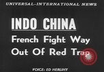 Standbild französische Truppen Vietnam French Indo China, 1953, aus Sekunde 5 historischem Filmmaterial Videoclip 65675045453