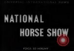 Image National Horse Show New York United States USA, 1953, de la seconde 1 séquences d'archives historiques vidéo 65675045459