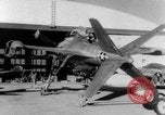 Standbild Marine Lockheed XFV experimentelle senkrechte Starts und Landungen (VTOL) Flugzeuge California United States USA, 1954, aus Sekunde 5 historischem Filmmaterial Videoclip 65675045461
