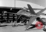 Standbild Marine Lockheed XFV experimentelle senkrechte Starts und Landungen (VTOL) Flugzeuge California United States USA, 1954, aus Sekunde 6 historischem Filmmaterial Videoclip 65675045461