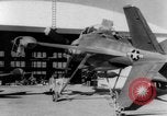 Standbild Marine Lockheed XFV experimentelle senkrechte Starts und Landungen (VTOL) Flugzeuge California United States USA, 1954, aus Sekunde 8 historischem Filmmaterial Videoclip 65675045461