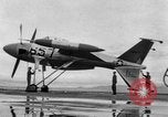 Standbild Marine Lockheed XFV experimentelle senkrechte Starts und Landungen (VTOL) Flugzeuge California United States USA, 1954, aus Sekunde 13 historischem Filmmaterial Videoclip 65675045461