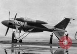 Standbild Marine Lockheed XFV experimentelle senkrechte Starts und Landungen (VTOL) Flugzeuge California United States USA, 1954, aus Sekunde 16 historischem Filmmaterial Videoclip 65675045461