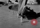 Standbild Marine Lockheed XFV experimentelle senkrechte Starts und Landungen (VTOL) Flugzeuge California United States USA, 1954, aus Sekunde 27 historischem Filmmaterial Videoclip 65675045461