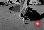 Standbild Marine Lockheed XFV experimentelle senkrechte Starts und Landungen (VTOL) Flugzeuge California United States USA, 1954, aus Sekunde 29 historischem Filmmaterial Videoclip 65675045461