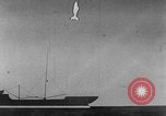 Standbild Marine Lockheed XFV experimentelle senkrechte Starts und Landungen (VTOL) Flugzeuge California United States USA, 1954, aus Sekunde 49 historischem Filmmaterial Videoclip 65675045461
